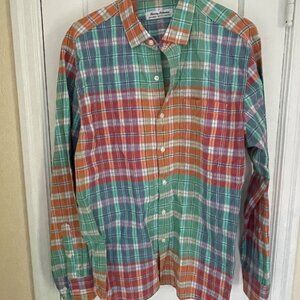 Tommy Bahama Barbados Breeze Stretch long sleeve button up, plaid